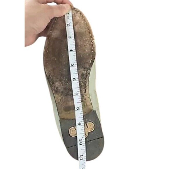 El Besserro Botin Charro Chelsea Boot Men's US 9.5 White Leathe Round Toe Boots - Picture 7 of 11